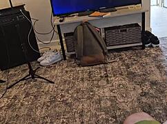 caught big ass stepsis alexa payne riding cock watching porn pov