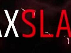 pretty blonde savannah bond feels wild emotions riding jax slayher's big black cock anal rough