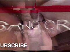 yo lilly jade's first gangbang creampie she's taking all those loads doggystyle cowgirl horny as hell