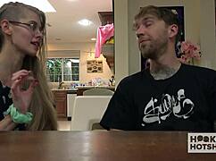 bts with beautiful kyaa begging bryan gozzling to fuck her wet pussy rough