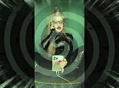 Sissy get ready for office inspection bimbo glasses femdom jerk off commands 😈🕶️
