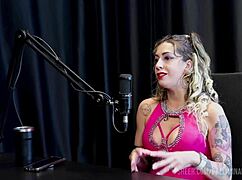julia fontanelli's hottest podcast moments with bia hot part 3 on sheer red