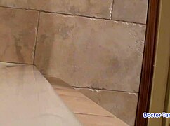 dr tampa locks up naomi alice backstage with big tits ass spread in latex gloves handcuffs 😈