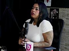 marcelly mello, love big cock licking in sheer red lingerie?