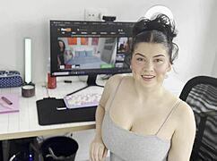 step bro can't stop gooning over his chubby hairy stepsis in this full taboo roleplay dirty talk storyline