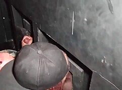 Slutty BBW Sister-In-Law Sucks Multiple Cocks At Wild Halloween Public Orgy