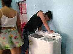 dude these horny colombian neighbors are so hot i just wanna lick their shaved pussies and muff dive all day