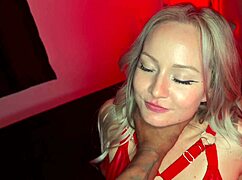 hot blonde babe goes submissive for that massive bbc pounding ir style 😍🍆💦