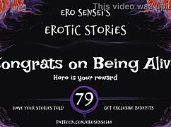 you deserve this hot orgasm after staying alive so long...