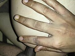 couple enjoys close-up bedroom anal ass fuck to orgasm