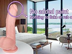 Fukena's Archer realistic dual density silicone dildo feels amazing