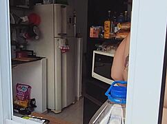 I Finally Caught Chubby Big Tits BBW Neighbor Fully Naked Home