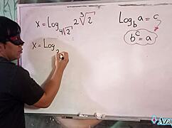 Whoa! Erotic Japanese Algebra Roleplay Ends in Accidental Creampie
