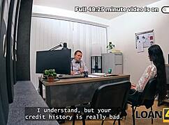 Teen With Perfect Body And Natural Tits Fucks In Office After Dirty Talk Interview Casting