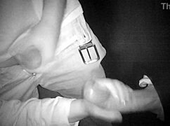 Glory Hole 25cm Cock Stretches Swinging Wife Completely