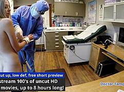 dr tampa face fucks petite ava siren in latex gloves till she gags