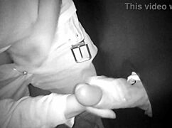 Glory Hole 25cm Cock Stretches Swinging Wife Completely