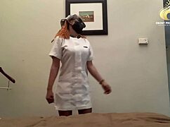 EBONY NURSE BANGS INTERVIEWER FOR PROMOTION!!!