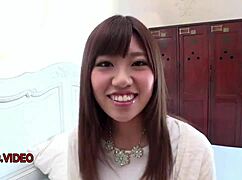 Chisa Hoshino's shaved twin holes get wildly fucked and creampied!