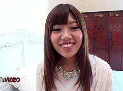 Chisa Hoshino's shaved twin holes get wildly fucked and creampied!