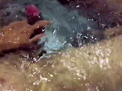morena sucks my cock hard in motel tub