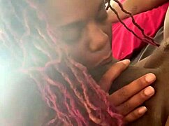 early morning slut flashes big ass then drops for quick teasing blowjob