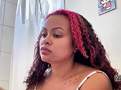 chubby girl's gassy morning toilet farts tempt you?