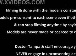 ready for hitachi orgasms nurse? slut lenna lux screams bound and wet