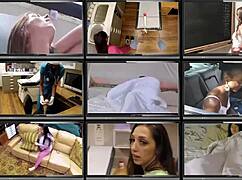 ready for hitachi orgasms nurse? slut lenna lux screams bound and wet