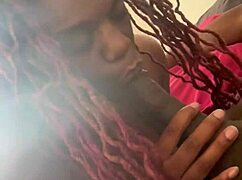 early morning slut flashes big ass then drops for quick teasing blowjob