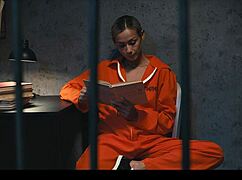 i'm sucha bratty blonde veronica leal pranked n frozen in prison bent over fucked time stop creampie humiliation