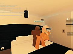 petite blonde roblox slut rides monster black cock in rough anal and doggystyle