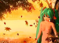 Arabesque Hatsune Miku Goddess Bares Huge Tits And Ass In Full Nude Mod!