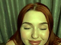Pov virtual sex with a cumshot as juicy babe begs you to cum