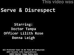 to serve and disrespect donna leigh in latex