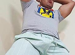 yuri gaucho brazilian bear shows xxl cock with big cumload