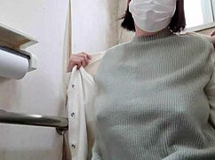 a married woman masturbates in the toilet full video