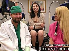 Mina moons pussy gets blasted with cum