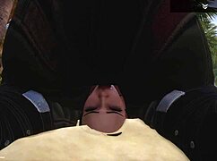 Wild life big ass curvy milf alissa fucks her fat boss and squirts
