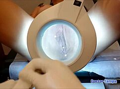dr tampa gives logan lace a full entrance physical exam