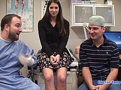 dr tampa gives logan lace a full entrance physical exam