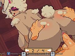 sloppy bunny gets vaginal pounding from big cock