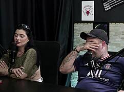 carioca got mad and threw candle on her pussy