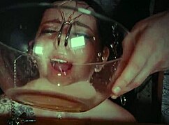 Emo Whore Gets Face Tied And Punished With Hot Piss