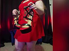 thick bbw tries on dresses in curvy plus size haul