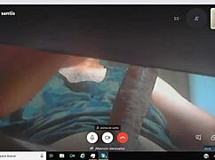 this shemale shows off on webcam for viewers now