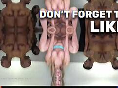gangbangcreampie big tittied blonde loves getting creampied and gangbanged