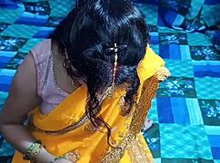 i got my tight pusssy creampied in bedroom as new married wife