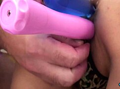 these guys put different toys in her cunt and asshole and later fucked her hard