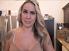 Hot blonde aunt teaches sex ed pt 4